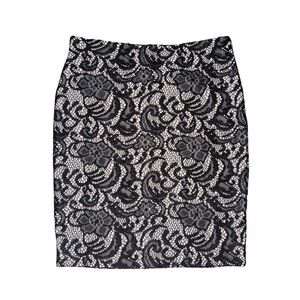 NWOT Ann Taylor size 10 Black Lace Skirt